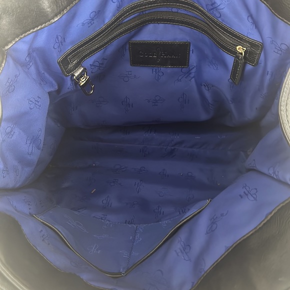 Cole Haan black leather 14 by 14” leather bag gorgeous - Picture 13 of 15